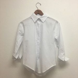 White button down shirt